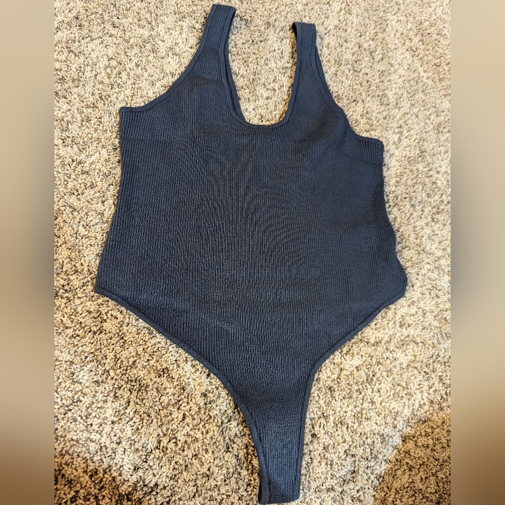 Ribbed bodysuit